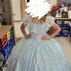 Sparkling Blue Princess Costume